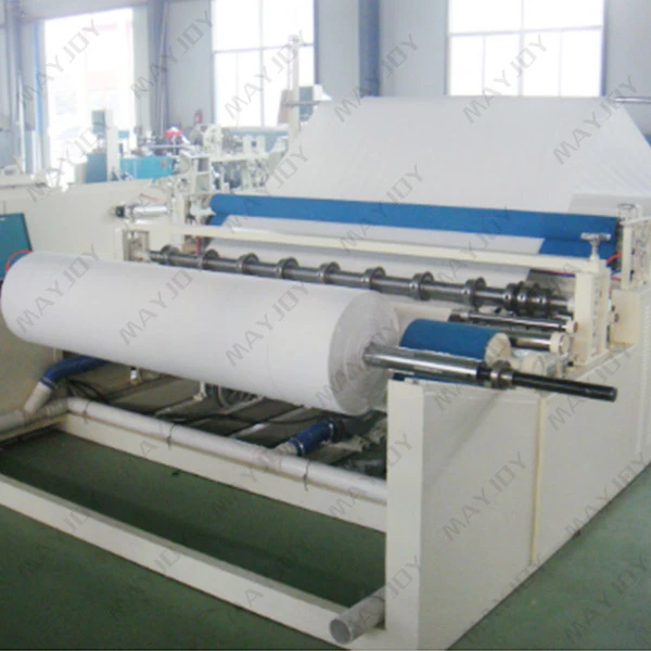 Paper Slitting And Rewinding Machine For Jumbo Roll