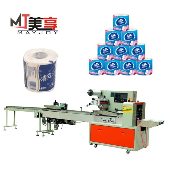 Full Automatic Single Roll Toilet Paper Packing Machine